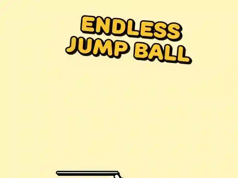 खेल Endless Jump Ball ऑनलाइन
