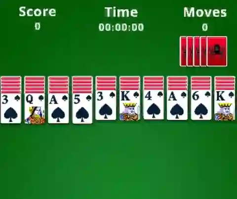 खेल Spider Solitaire ऑनलाइन