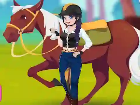 खेल Girly Equestrian ऑनलाइन