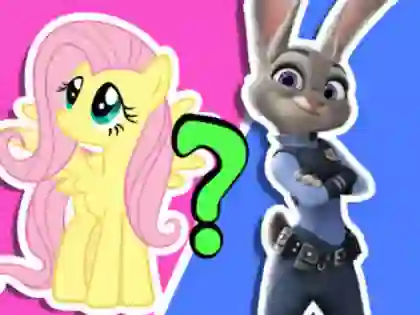 खेल Kids Quiz: Animal Ladies ऑनलाइन