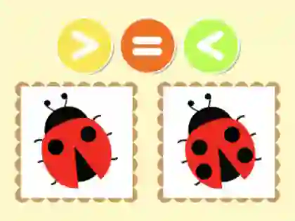 खेल Kids Quiz: More Or Fewer ऑनलाइन