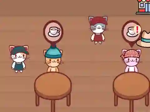 खेल Cat Coffee Shop ऑनलाइन