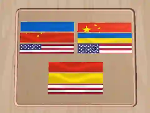 खेल Flag Puzzle Jam: Collect Flags ऑनलाइन