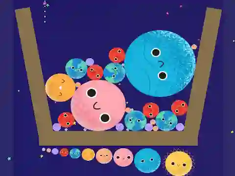 खेल Merge Planets ऑनलाइन