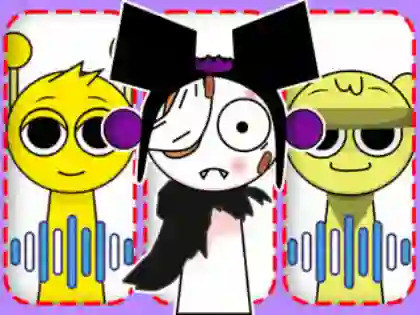 खेल Kids Quiz: Guess Sprunki Voice ऑनलाइन