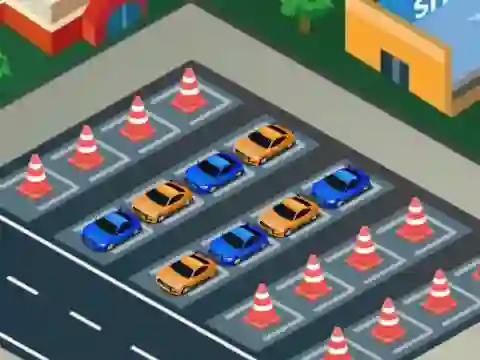 खेल Car Park Sort ऑनलाइन