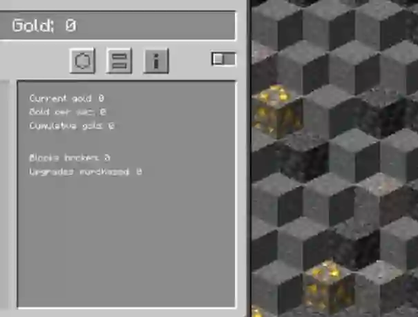 खेल Minecraft Gold Clicker ऑनलाइन