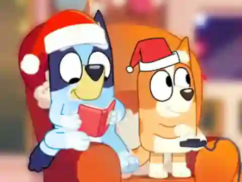खेल Jigsaw Puzzle: Bluey Christmas Party ऑनलाइन