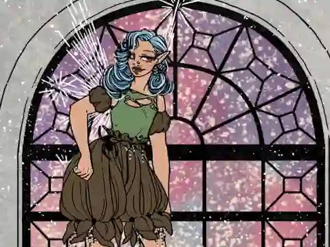 खेल Goth Fairy Holiday Edition ऑनलाइन