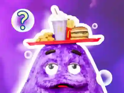 खेल Kids Quiz: Grimace Shake Trivia ऑनलाइन