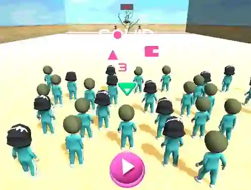 खेल Squid Game Race 3d ऑनलाइन