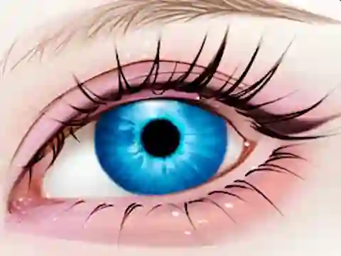खेल Eye Color DIY ऑनलाइन