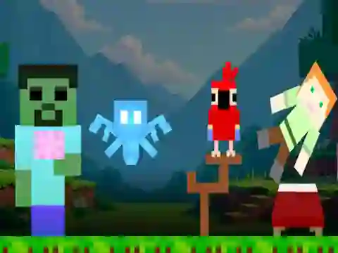 खेल Sprunki Craft ऑनलाइन