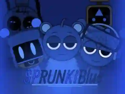 खेल Sprunki Blue Mod ऑनलाइन