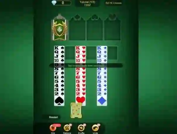 खेल Solitaire King ऑनलाइन