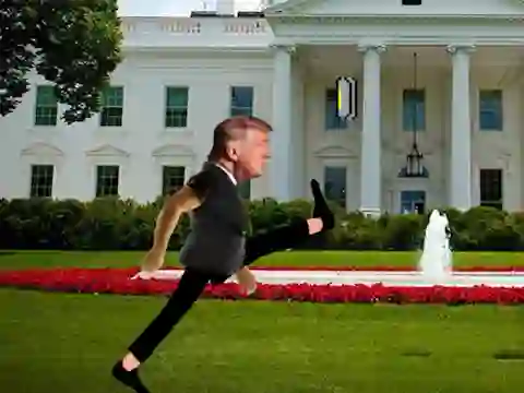 खेल Trump Wobble Walk Challenge ऑनलाइन