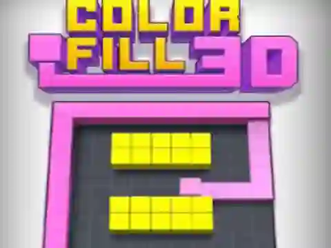 खेल Color Fill 3D ऑनलाइन
