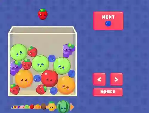 खेल Fruit Merge ऑनलाइन