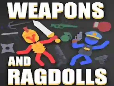 खेल Weapons and Ragdolls ऑनलाइन