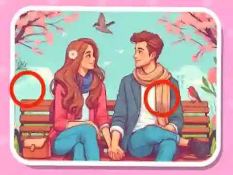 खेल Find the Differences Couples ऑनलाइन