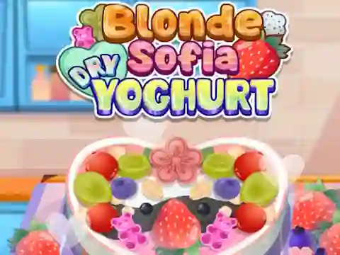 खेल Blonde Sofia: Dry Yoghurt ऑनलाइन