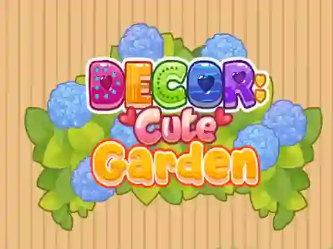 खेल Decor: Cute Garden ऑनलाइन