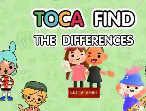 खेल Toca Find The Differences ऑनलाइन