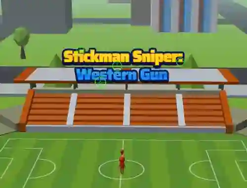 खेल Stickman Sniper Western Gun ऑनलाइन