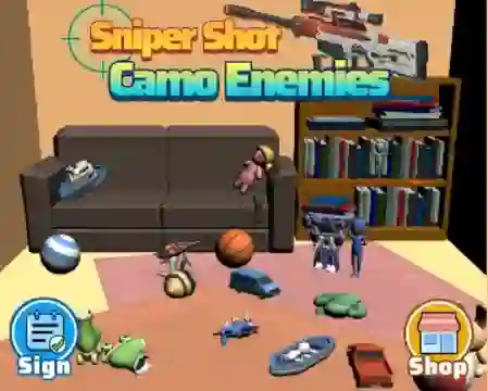 खेल Sniper Shot Camo Enemies ऑनलाइन
