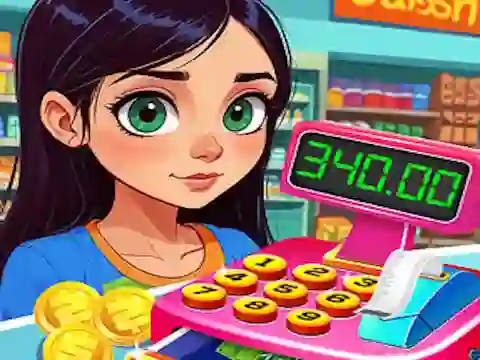 खेल Supermarket Shopping For Kids ऑनलाइन