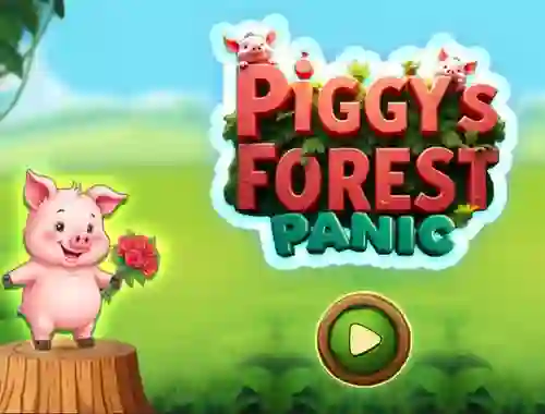 खेल Piggy's Forest Panic ऑनलाइन