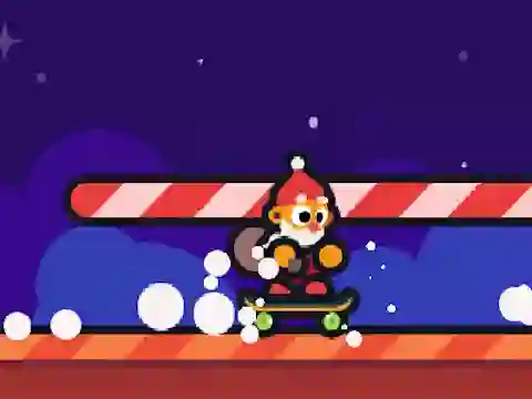 खेल Kickflip Santa ऑनलाइन