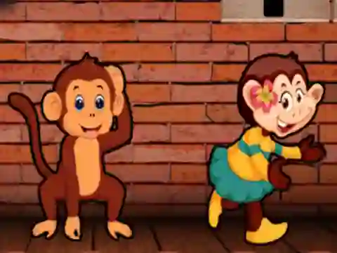 खेल Playful Monkey Escape ऑनलाइन