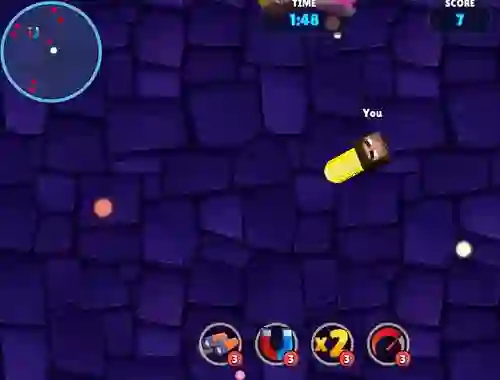 खेल Minecraft Squid Game Worm.io ऑनलाइन