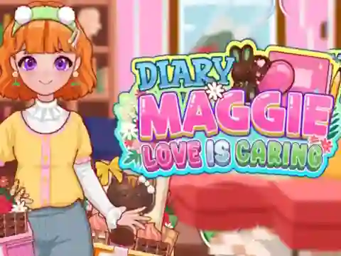 खेल Diary Maggie: Love is Caring ऑनलाइन