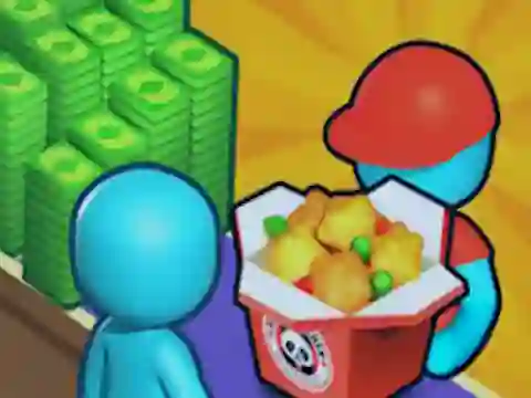 खेल Panda Kitchen: Idle Tycoon ऑनलाइन