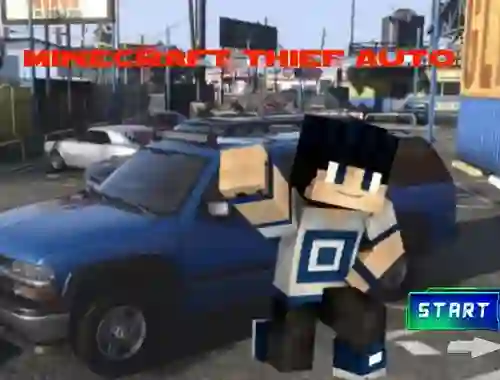 खेल Minecraft Thief Auto ऑनलाइन