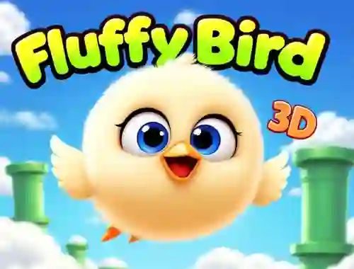 खेल Fluffy Bird 3D ऑनलाइन