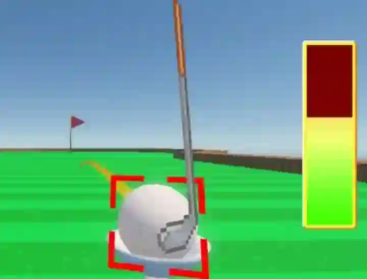 खेल Super Mega Power Golf 3D ऑनलाइन