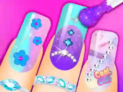 खेल Coloring Book: Nail Art ऑनलाइन