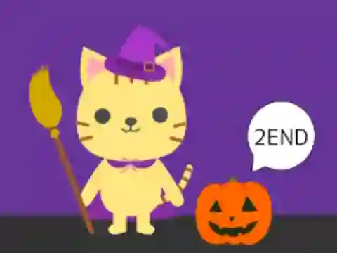 खेल Cat and Halloween Escape ऑनलाइन