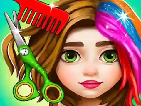 खेल Hair Salon & Dress Up Girl ऑनलाइन