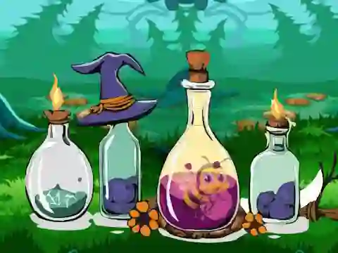 खेल Bottle Stuck Honeybee Escape ऑनलाइन