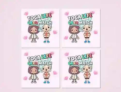 खेल Toca Life Memory Card Match ऑनलाइन