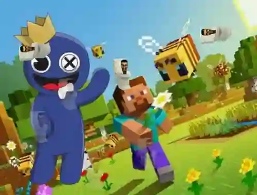 खेल Rainbow Friends Minecraft Hidden Skibidi ऑनलाइन