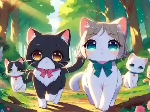 खेल Adventure of Kittens ऑनलाइन