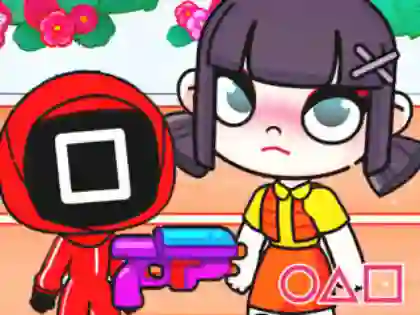 खेल Jigsaw Puzzle: Squid Game VS Avatar ऑनलाइन