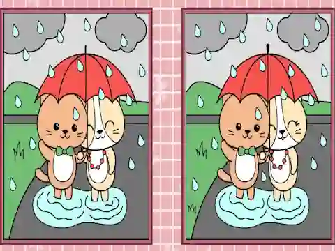 खेल Spot the Differences Cute Kittens ऑनलाइन