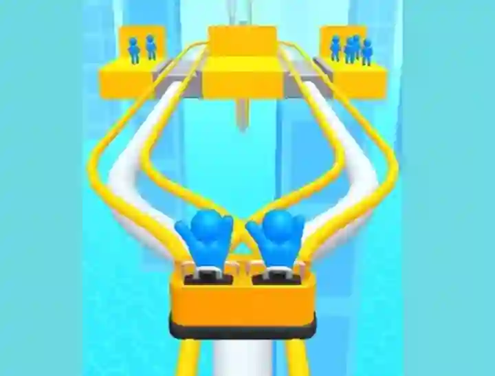 खेल Runner Coaster Race ऑनलाइन