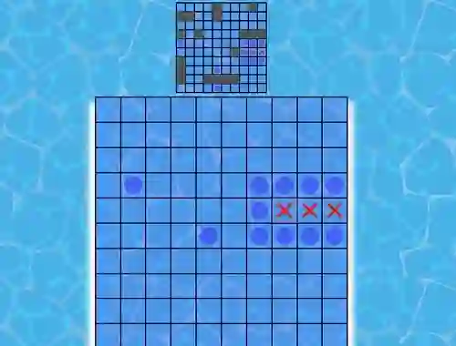 खेल Battleship On Cells ऑनलाइन